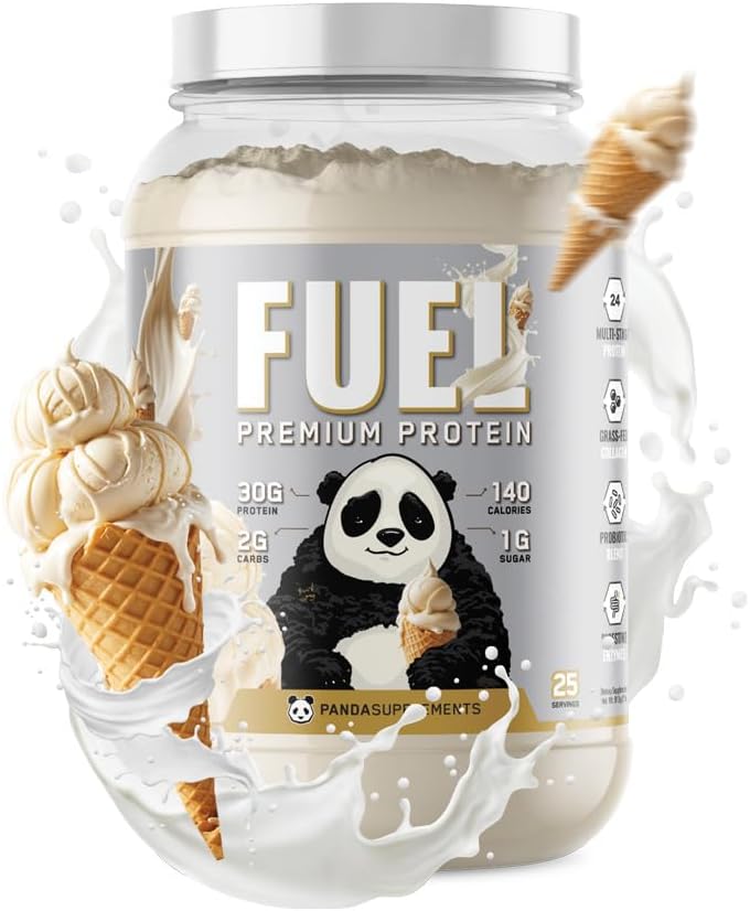 Panda Fuel Premium Protein Non-GMO Whey for Optimal Nutrition