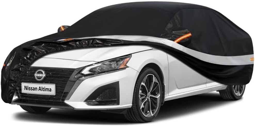 10 Layers Car Cover Custom Fit for Nissan Altima Waterproof