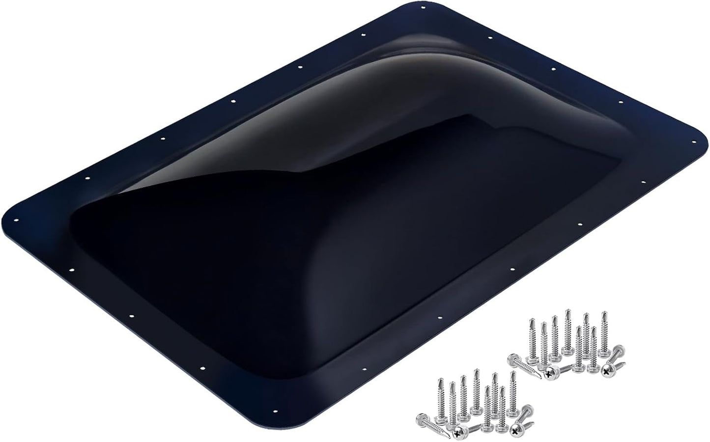 XMK RV Skylight Replacement for 14in x 22in Openings, Dark Blue
