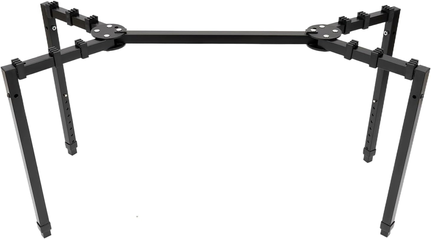 Portable Adjustable Keyboard Stand | 220lbs Capacity | YUYFCC Black
