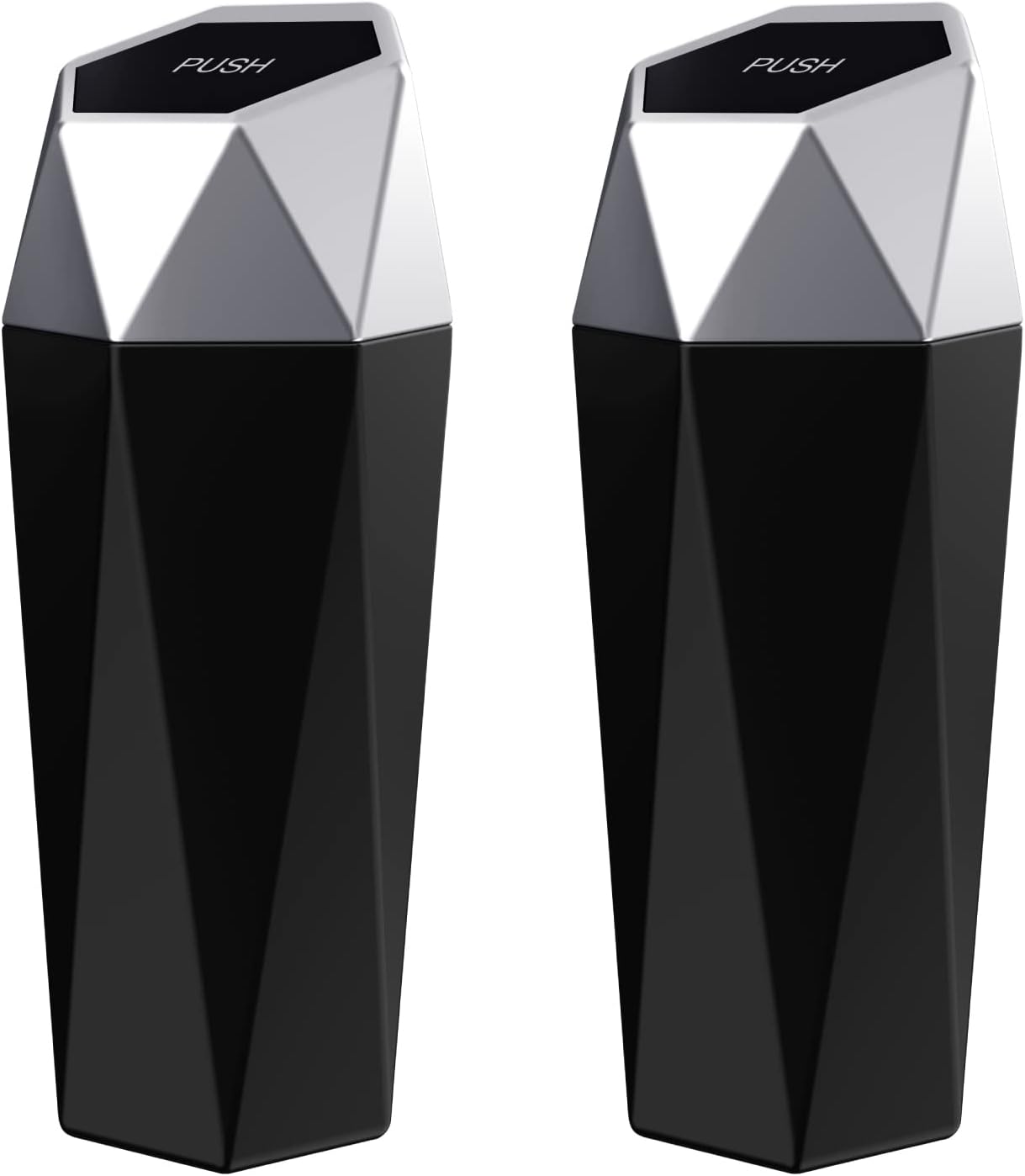 Portable Diamond Car Trash Can Set: Keep Your Spaces Clean!