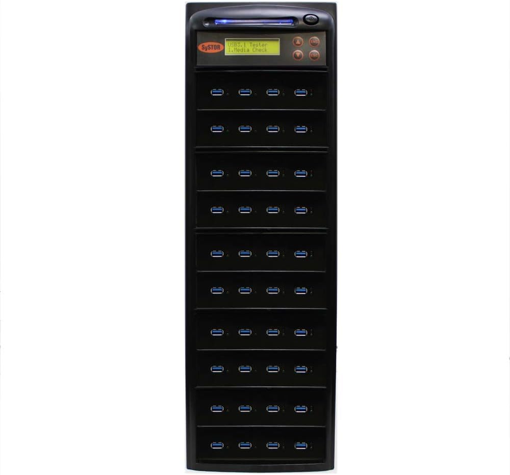1 to 39 USB 3.0/3.1 Duplicator & Sanitizer for Fast Copying