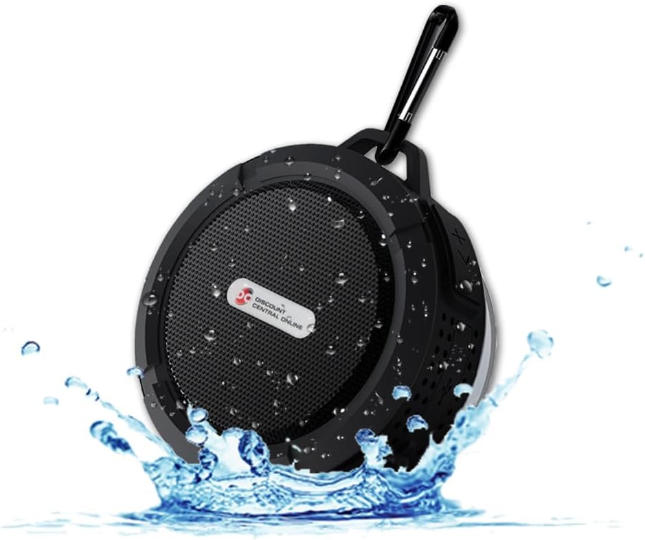 Portable Waterproof Bluetooth Speaker - Louder Sound!