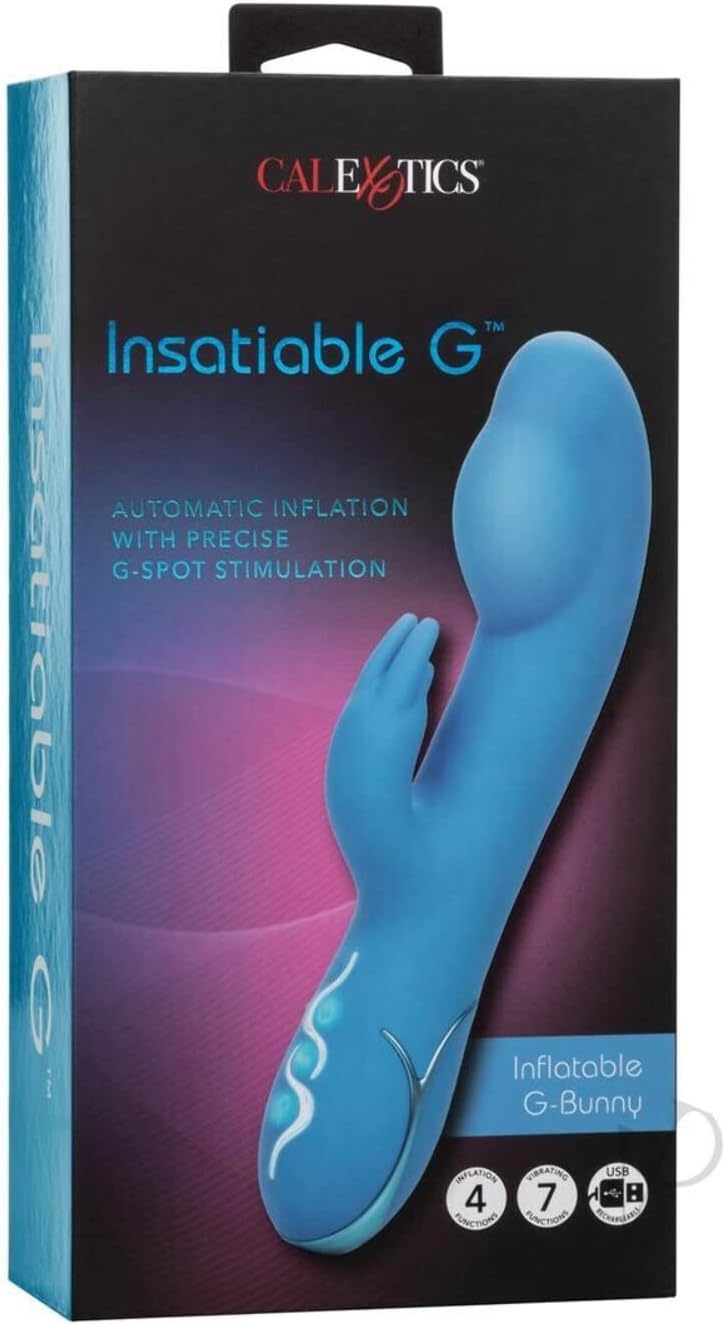 CalExotics Insatiable G Inflatable G-Bunny for Ultimate Pleasure