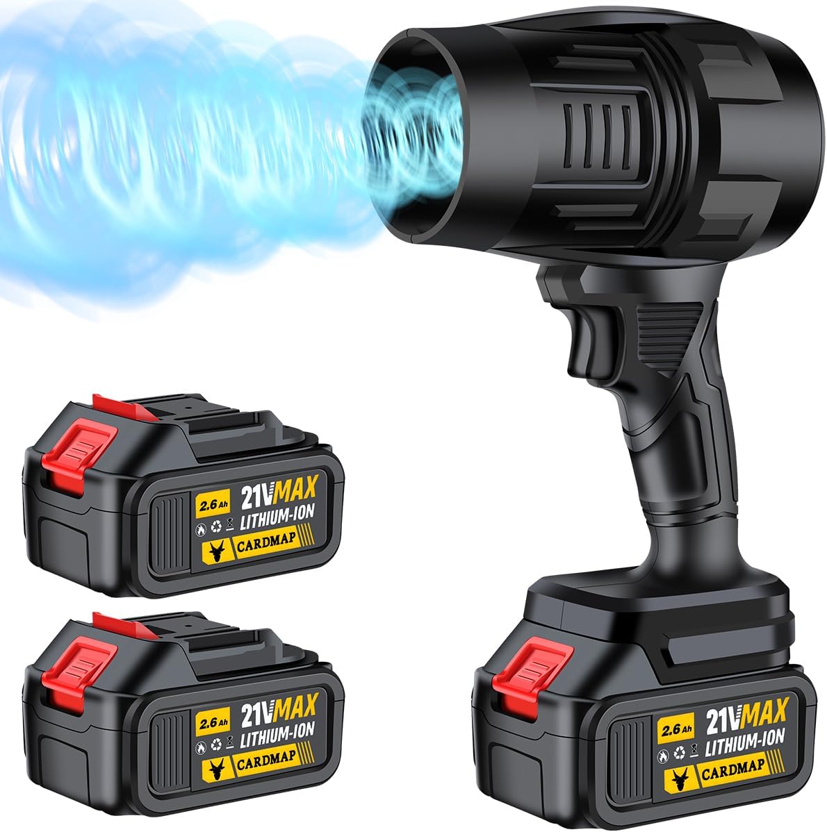 Electric Cordless Leaf Blower for Efficient Lawn and Patio Cleanup