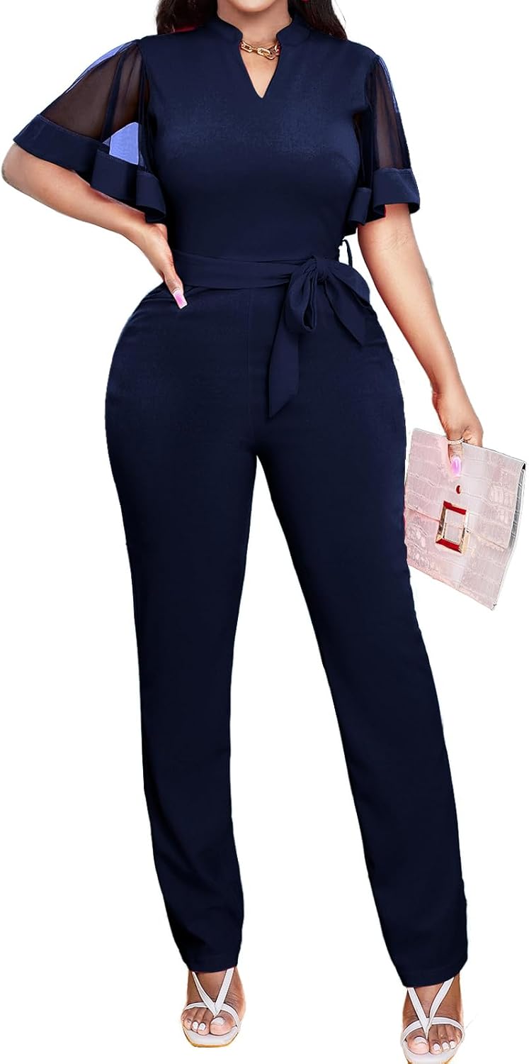 Yiershu Women's Jumpsuits Casual Dressy One Piece Outfits