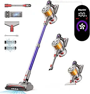 Cordless Vacuum Cleaner with 40Kpa Suction for Home Cleaning