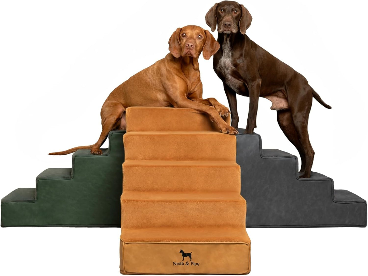 Noah & Paw Dog Stairs for High Bed - Durable Pet Steps