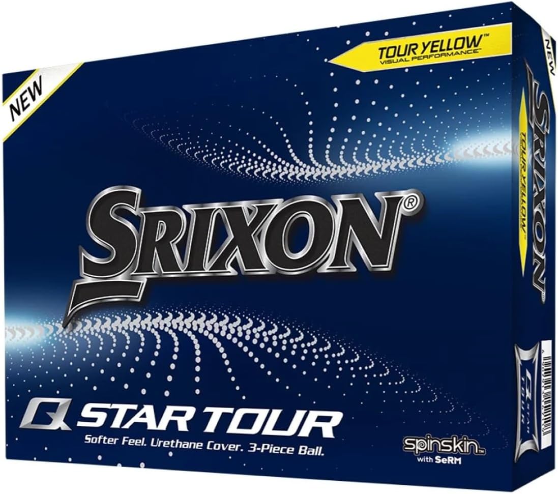 Srixon Q-Star Tour 4 Golf Balls for Enhanced Performance