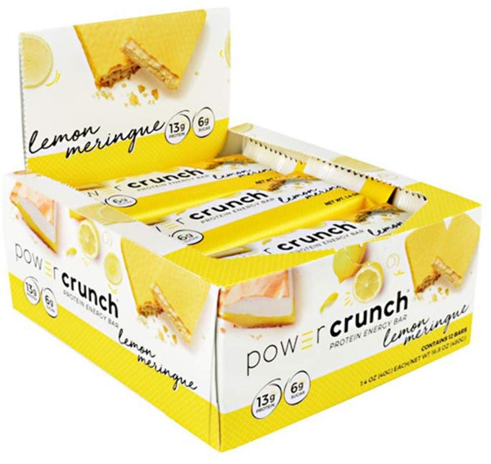 Bionutritional Lemon Meringue Power Crunch Bars - Boost Energy!