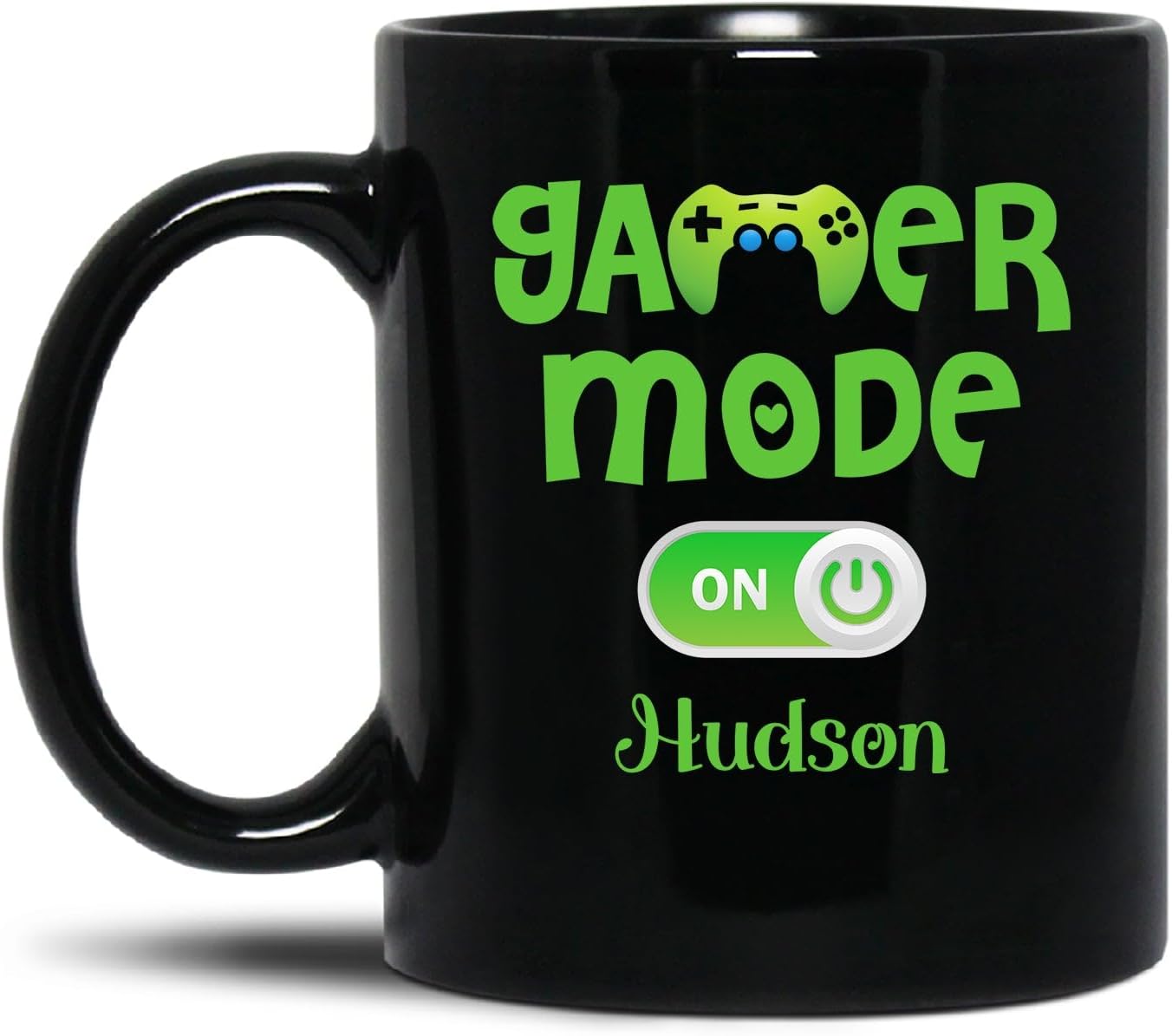 Personalized Gamer Mode Coffee Mug by BixDori