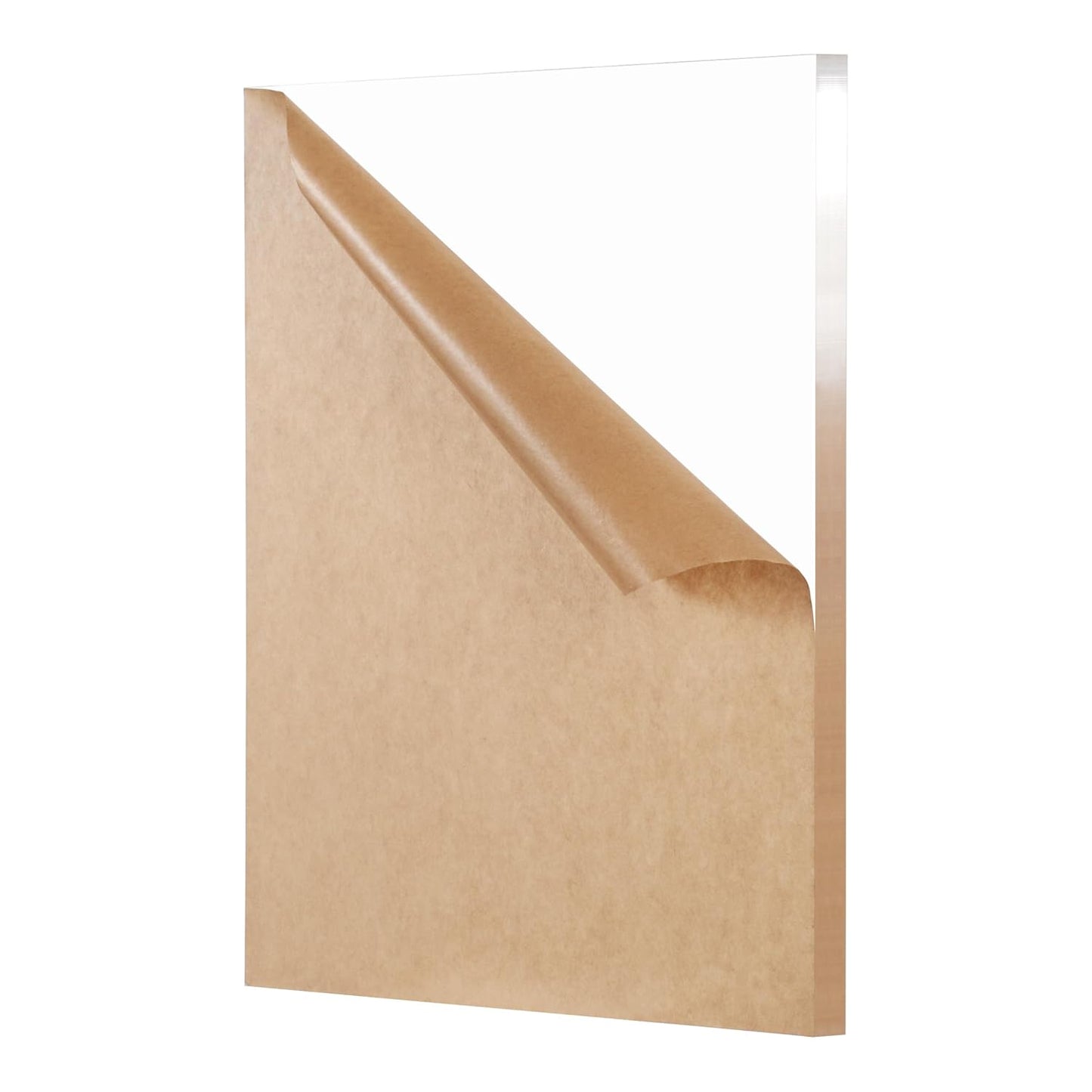 Clear Acrylic Sheet 3/8 Inch Thick for Craft Projects and More
