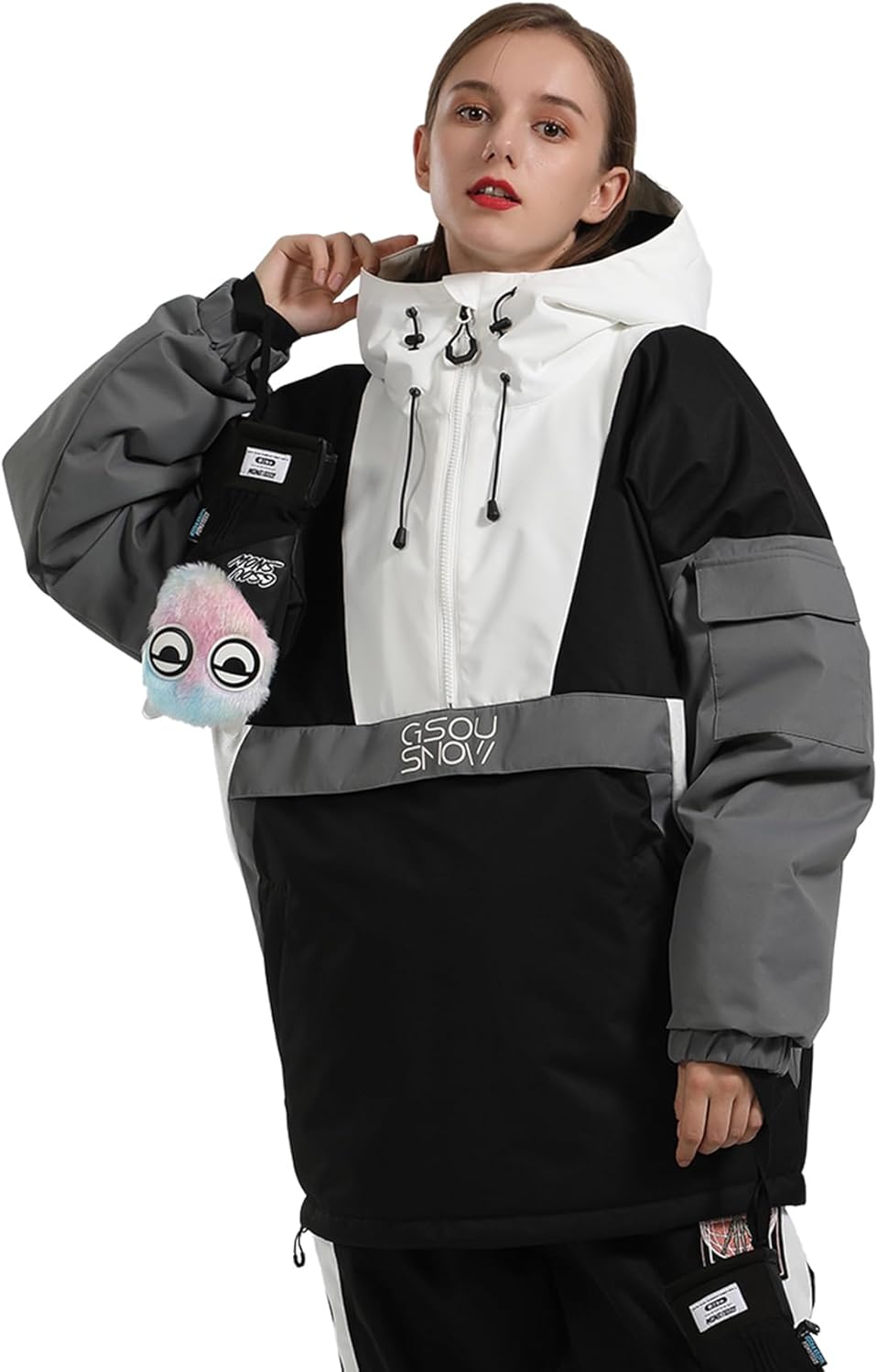 GSOU SNOW Women's Insulated Ski Jacket - Stay Warm & Dry!