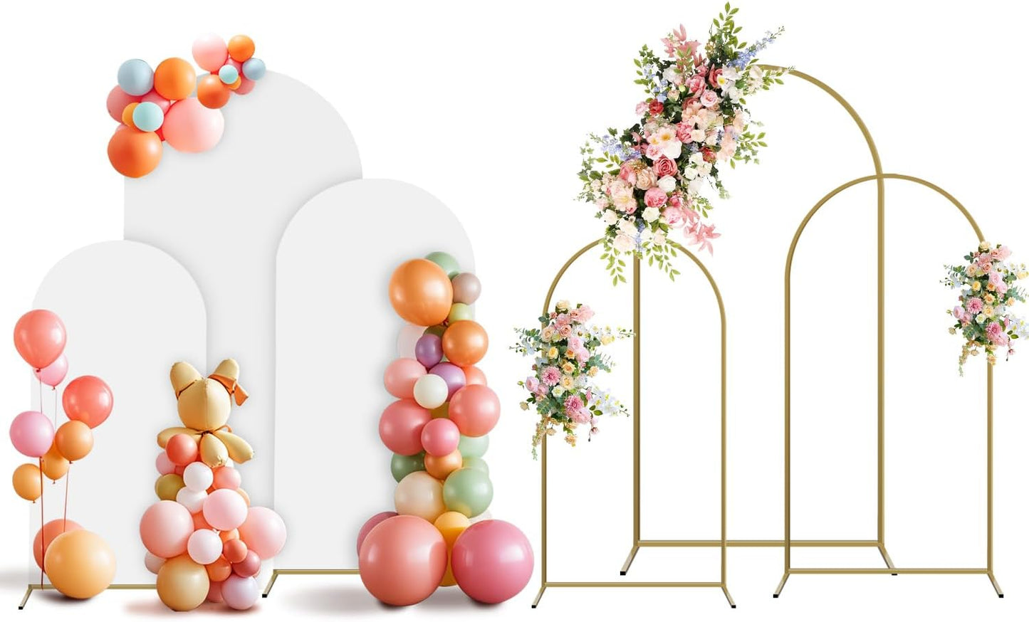 Arch Backdrop Stand and Cover Set for Stunning Events