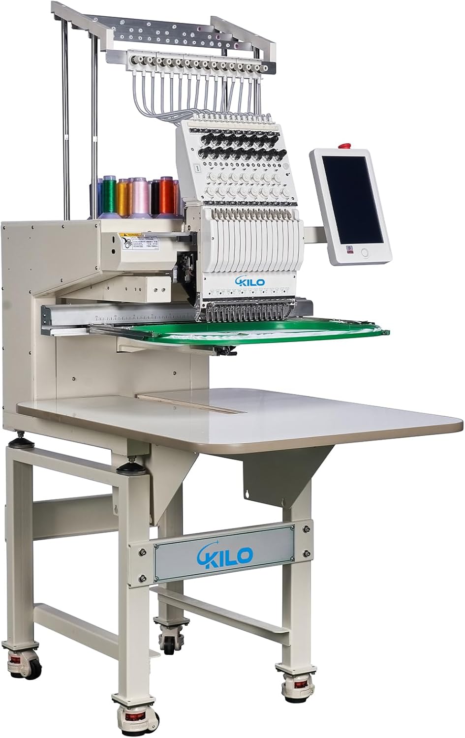 SHINEUX 15-Needle Laser Embroidery Machine - Streamline Mass Production!