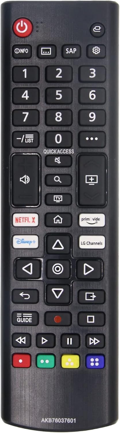 LG TV Remote: Netflix Prime Disney Control
