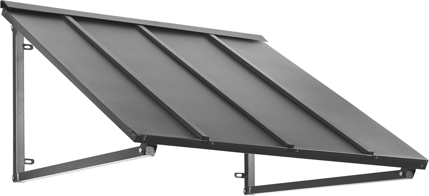 Houstonian Fixed Awning by Awntech - Durable Metal Design