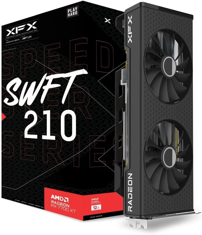XFX Speedster SWFT210 Radeon RX 7700XT Gaming Graphics Card Review