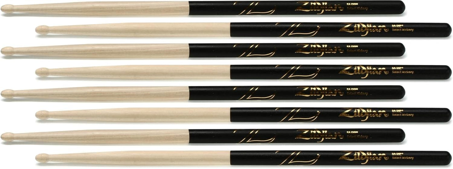 Zildjian DIP Drumsticks 5A - Perfect for Every Drummer's Needs