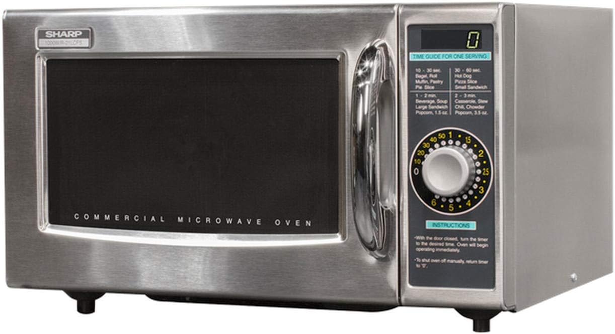 Sharp 1000W Commercial Microwave - Quick Dial Timer!