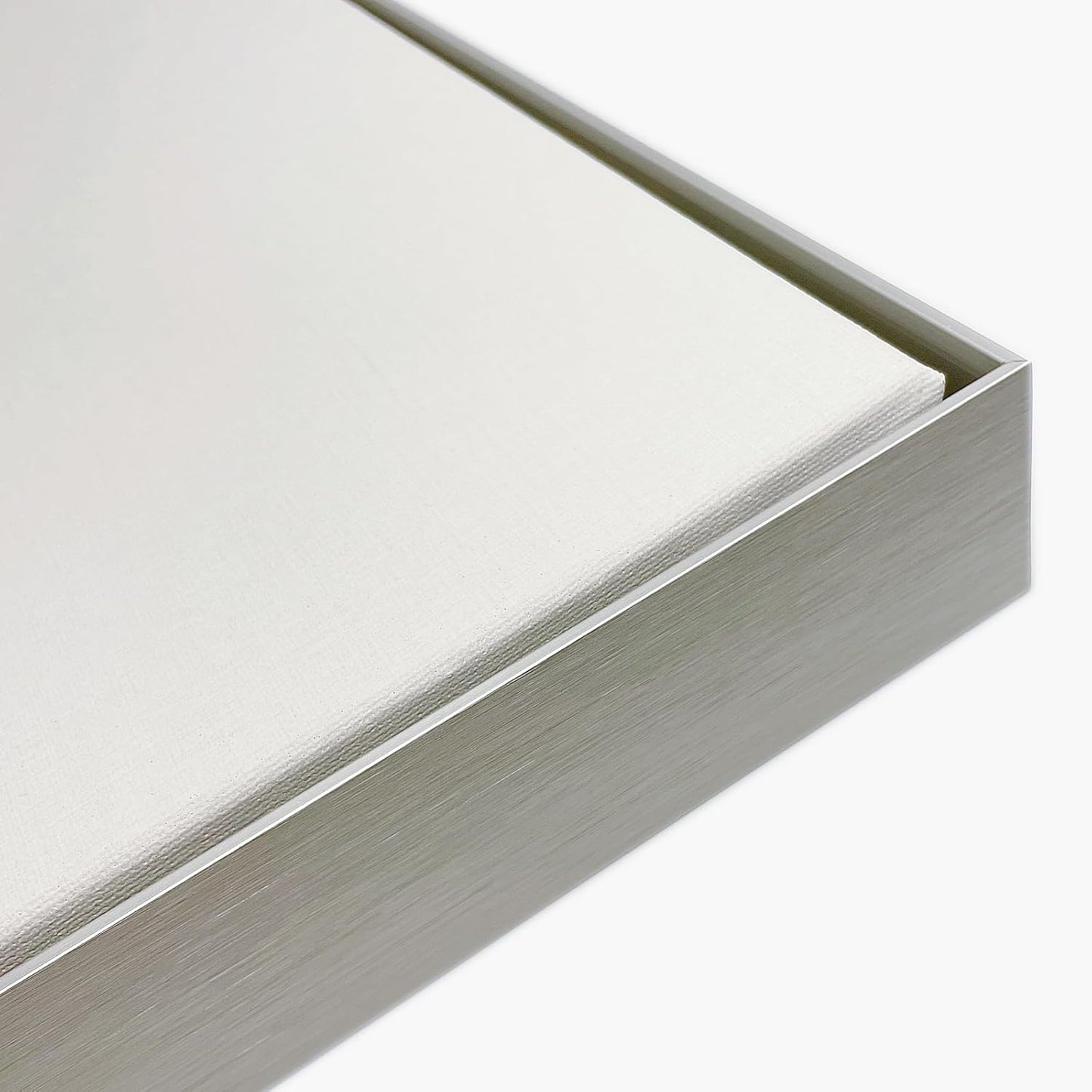 Metal Floating Frame for 24x36 Canvas Paintings - Silver