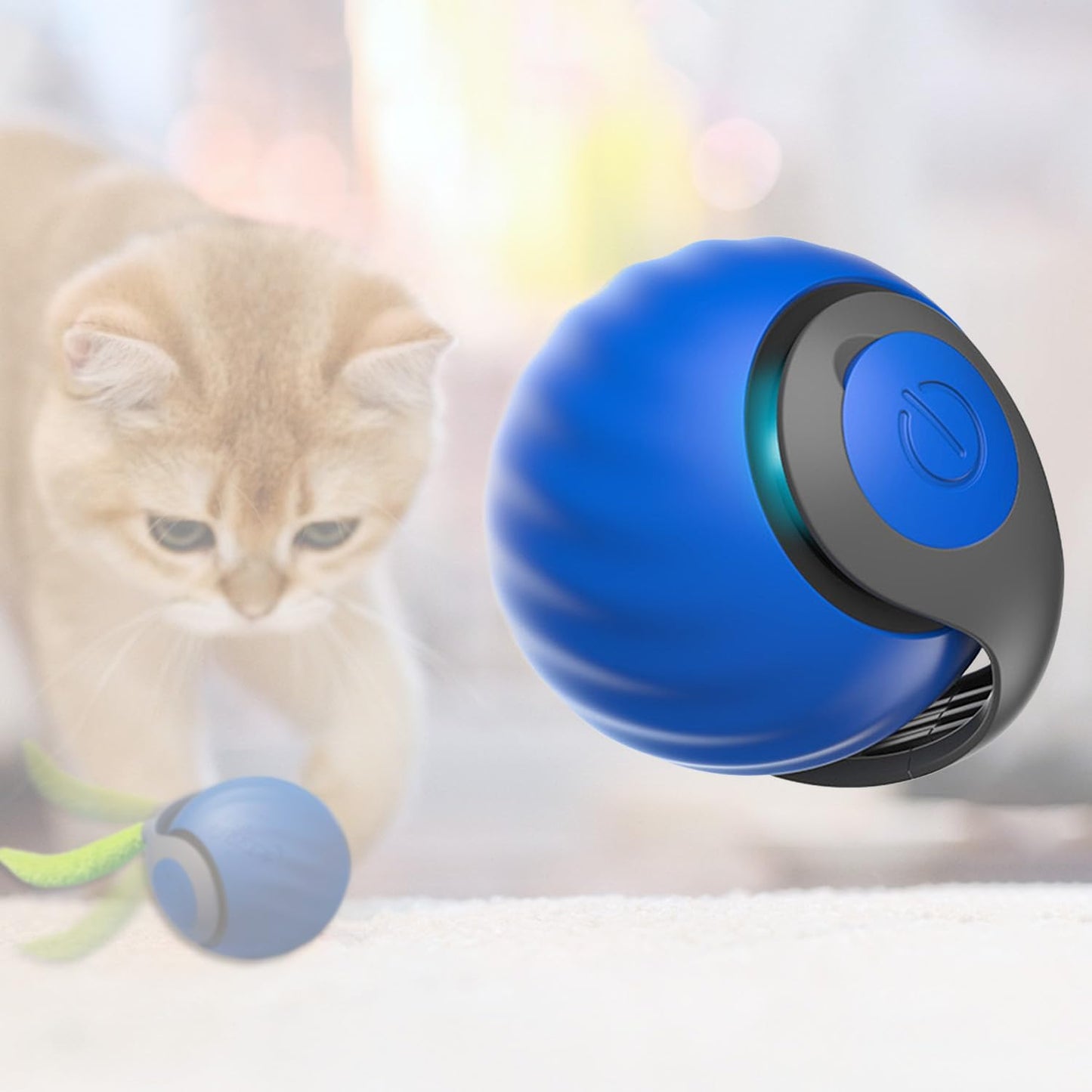 Fululuer Speedy Tail 2.0 Cat Toy - Interactive Smart Ball