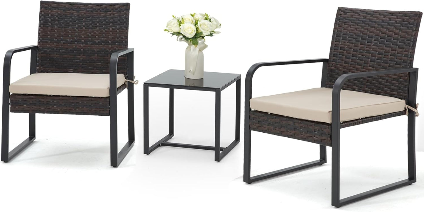 Bezseller 3 Piece Outdoor Patio Furniture Set for Relaxation
