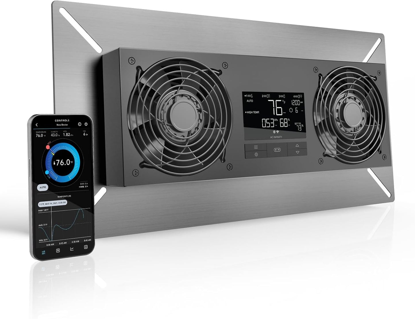 AC Infinity AIRTITAN T8 Crawlspace Ventilator Fan with WiFi Control