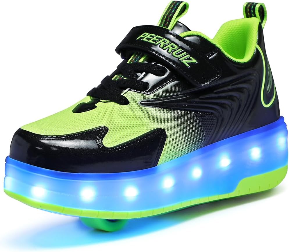 Kids Shoes with Wheels and LED Lights - Perfect for Parties