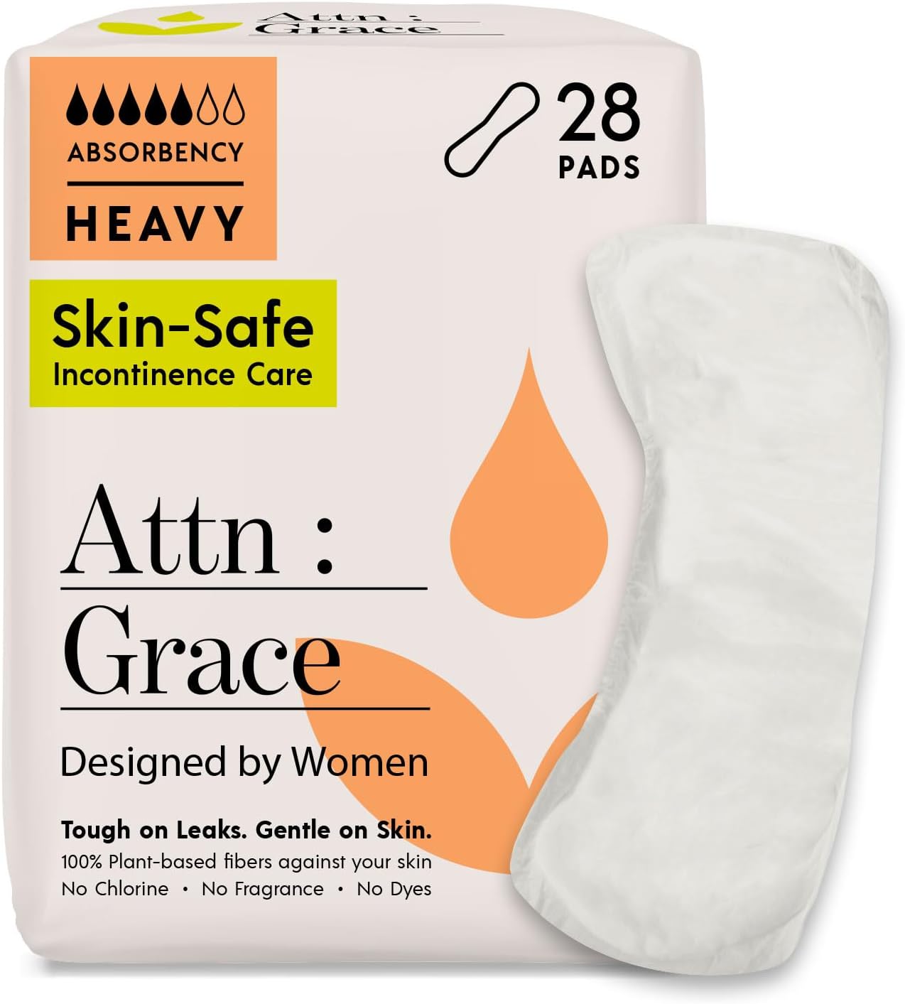 Grace Heavy Incontinence Pads - High Absorbency