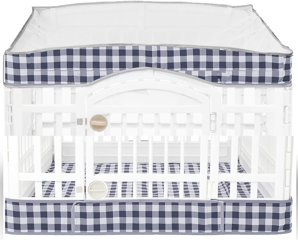 Dog Playpen Cover and Bottom Pad for 36 Inch Playpens