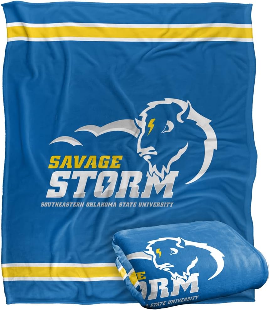Southeastern Oklahoma State University Silky Touch Throw Blanket