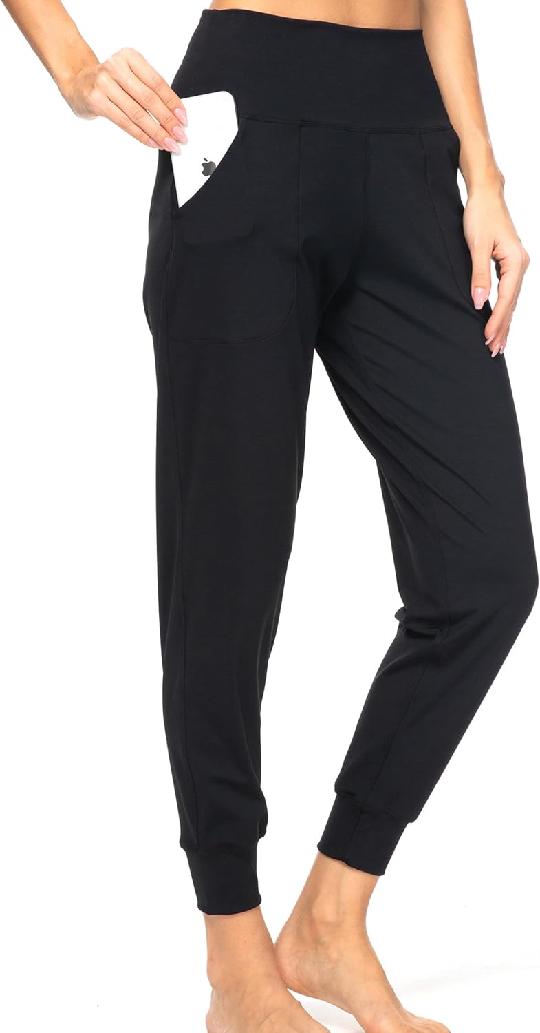 Quick Dry Joggers with Pockets, Gym-Ready