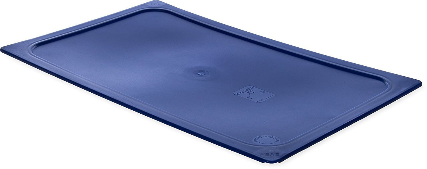 Blue Polyethylene Lid for Full-Size Food Pans