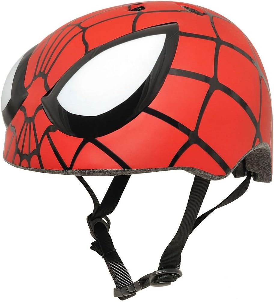 BELL Spiderman Hero Helmet, Red, Child (5-8 yrs) Safety & Style!