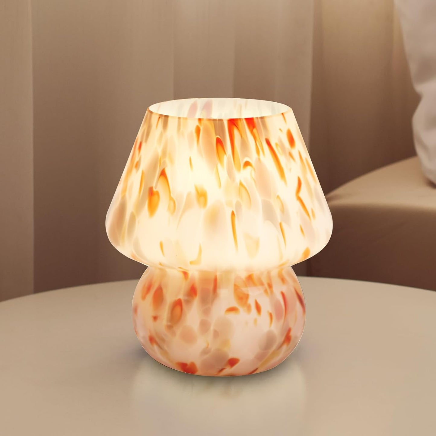 Mushroom Lamp Table Lamp for Bedroom and Living Room Decor