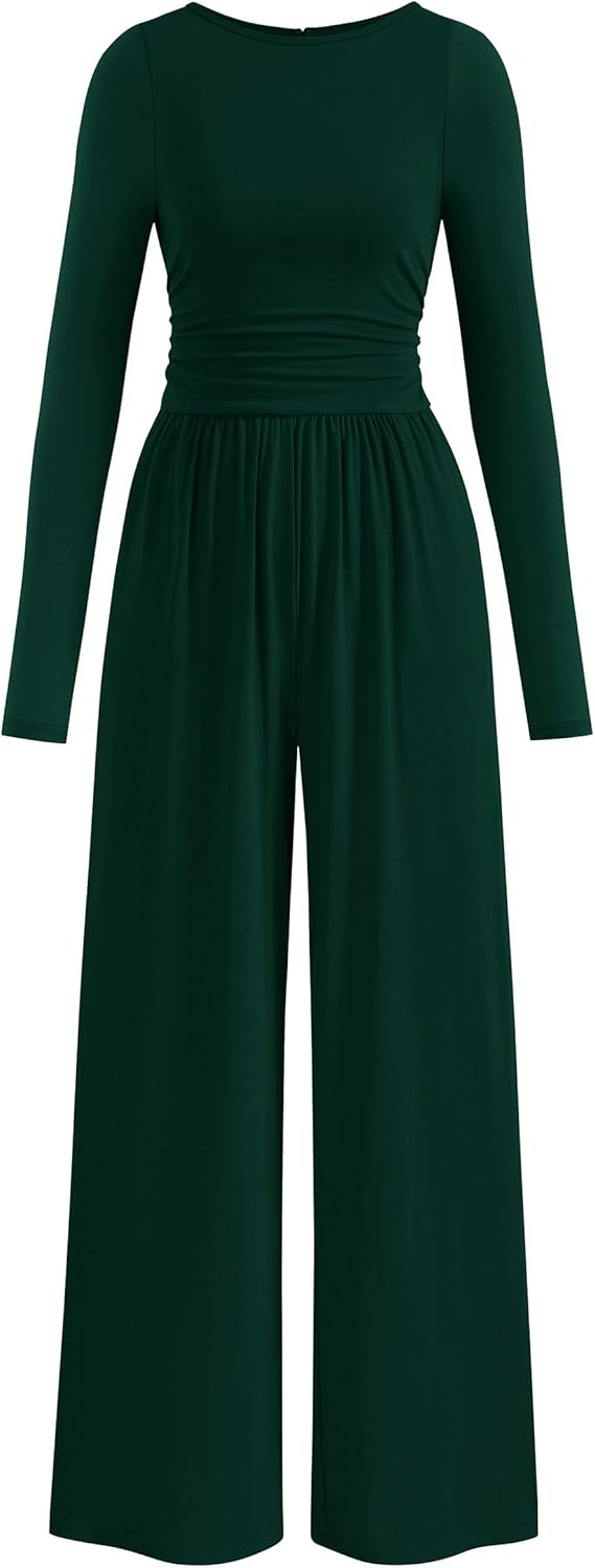 PRETTYGARDEN One Piece Jumpsuits for Women Dressy Casual Style