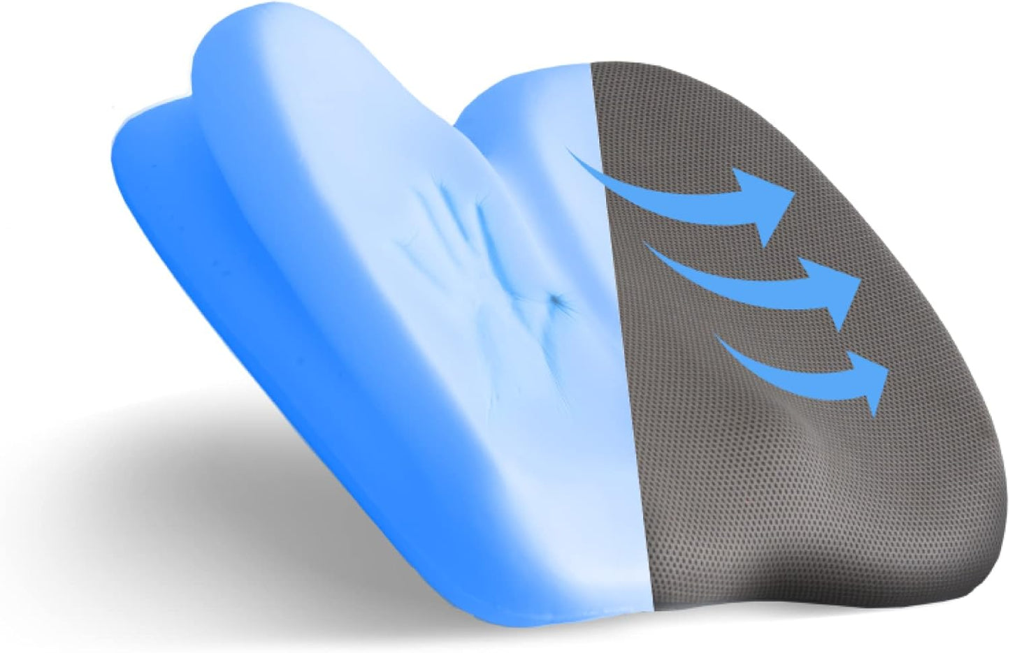 Klaudena Memory Foam Seat Cushion for Tailbone Pain Relief