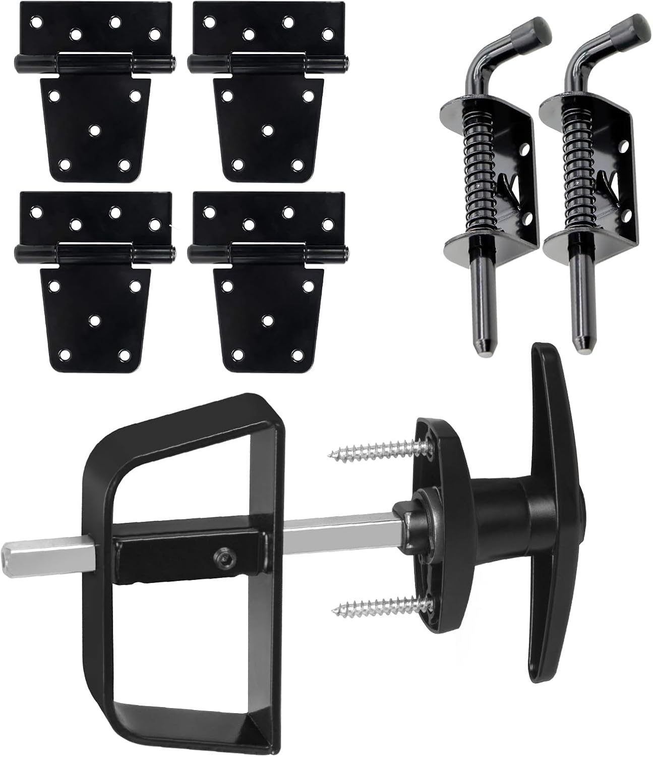 Double Door Shed Hardware Kit for Gates and Playrooms - Durable