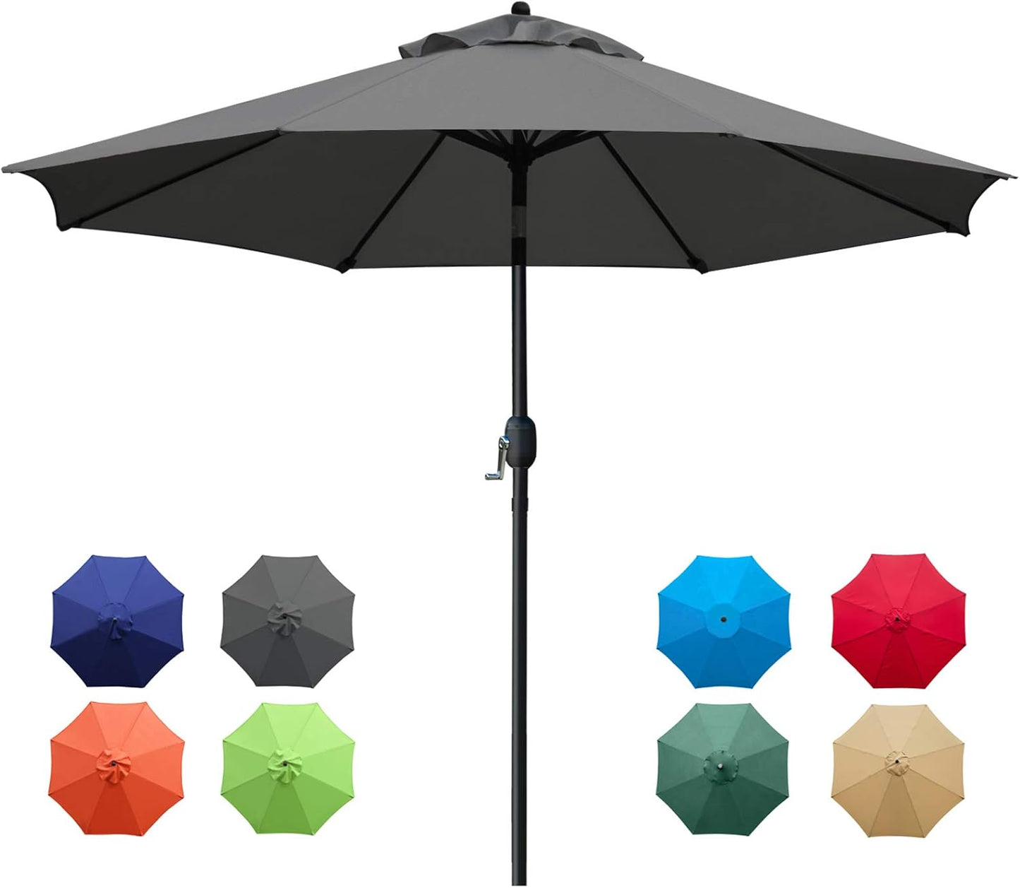 Sunnyglade 9Ft Patio Umbrella for Outdoor Comfort and Style