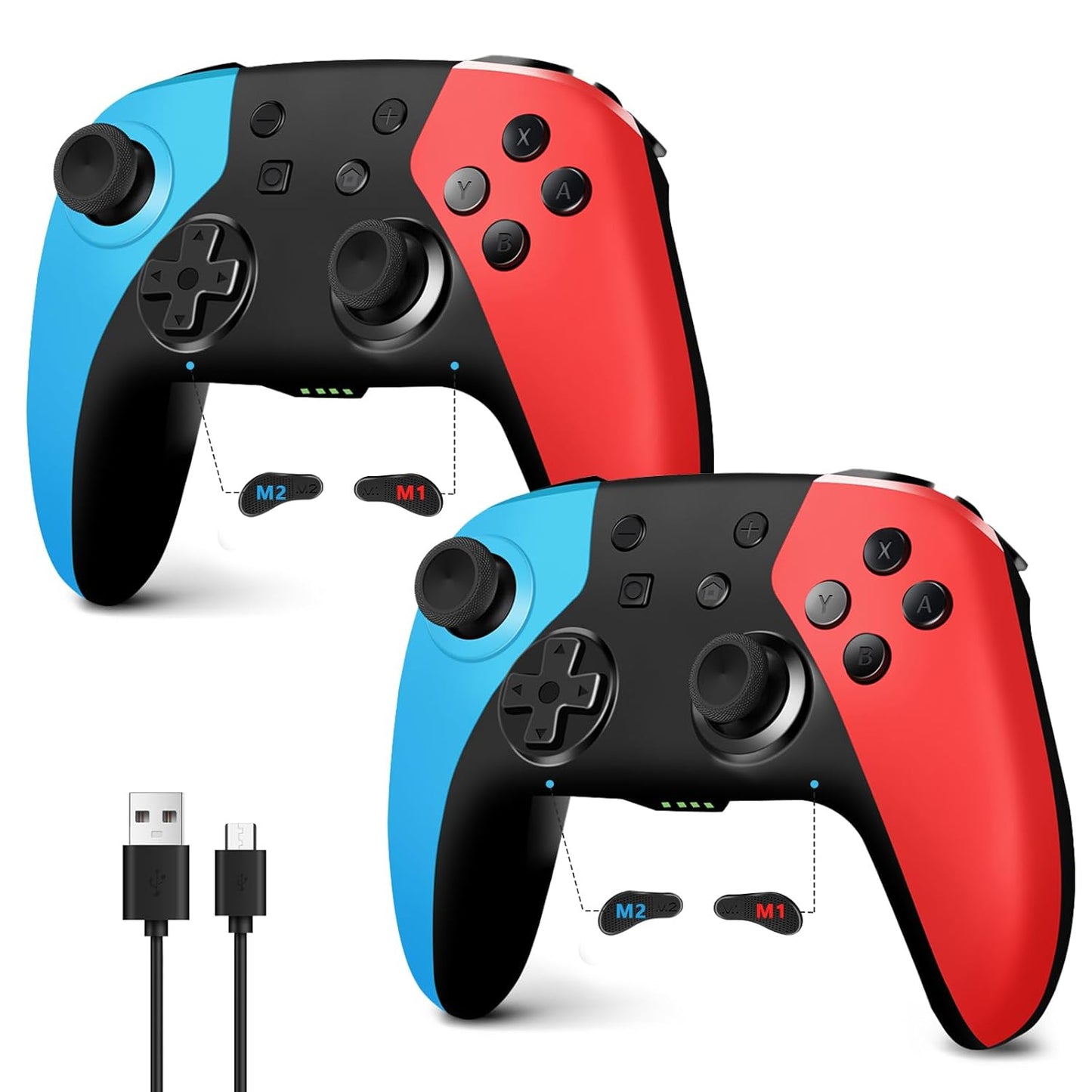 AceGamer Wireless Controller for Nintendo Switch with Turbo Feature
