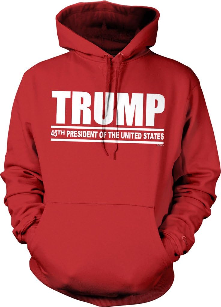 Trump 45th President Hoodie by NOFO Clothing