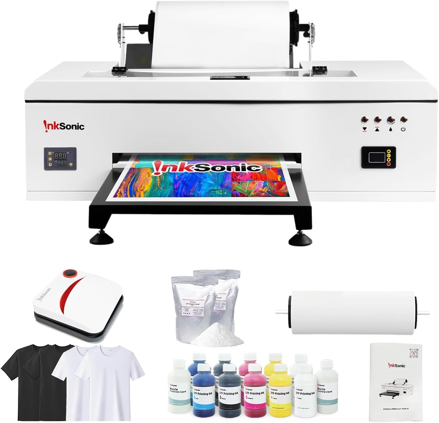 InkSonic L1800 DTF Printer: Custom Garment Printing Powerhouse