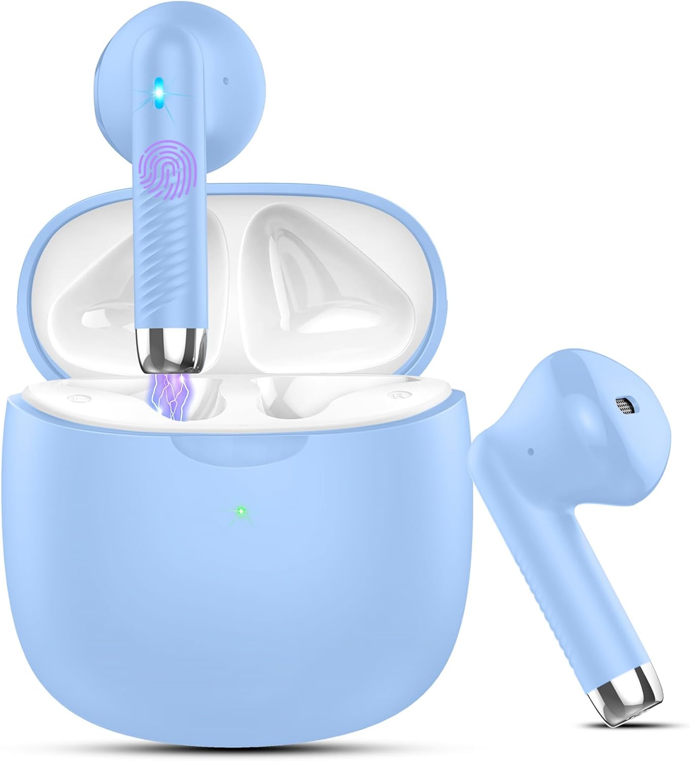 Wireless Bluetooth Earbuds, Crystal Clear Sound, IP7 Waterproof, 32H Playtime