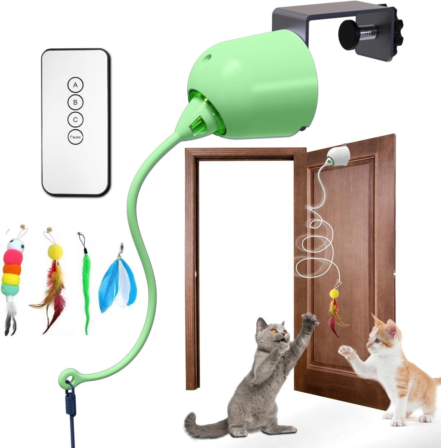 Interactive Cat Toys for Indoor Fun with Rechargeable Features