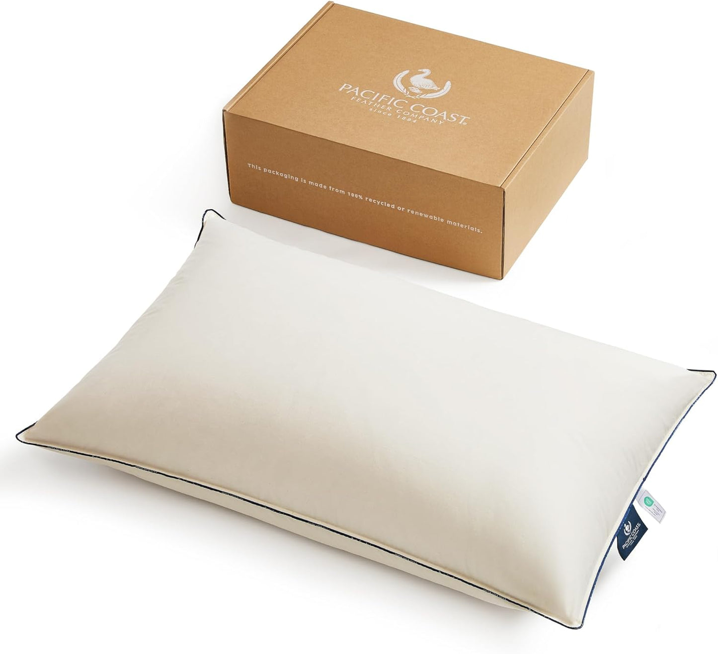 Pacific Coast Bed Pillow for Stomach and Back Sleepers