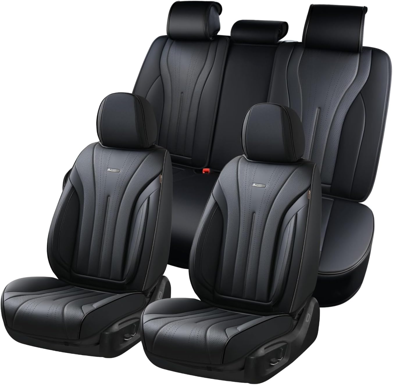 Coverado Car Seat Covers Full Set for Luxury Protection
