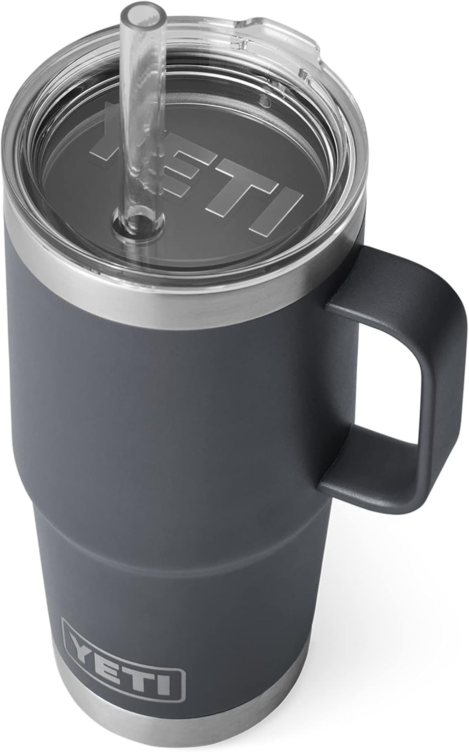 YETI Rambler 25 oz Tumbler with Handle for Travel Needs