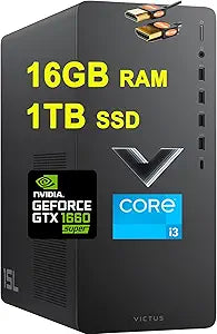 HP Victus 15L Gaming Desktop with 12th Gen Intel i3-12100F