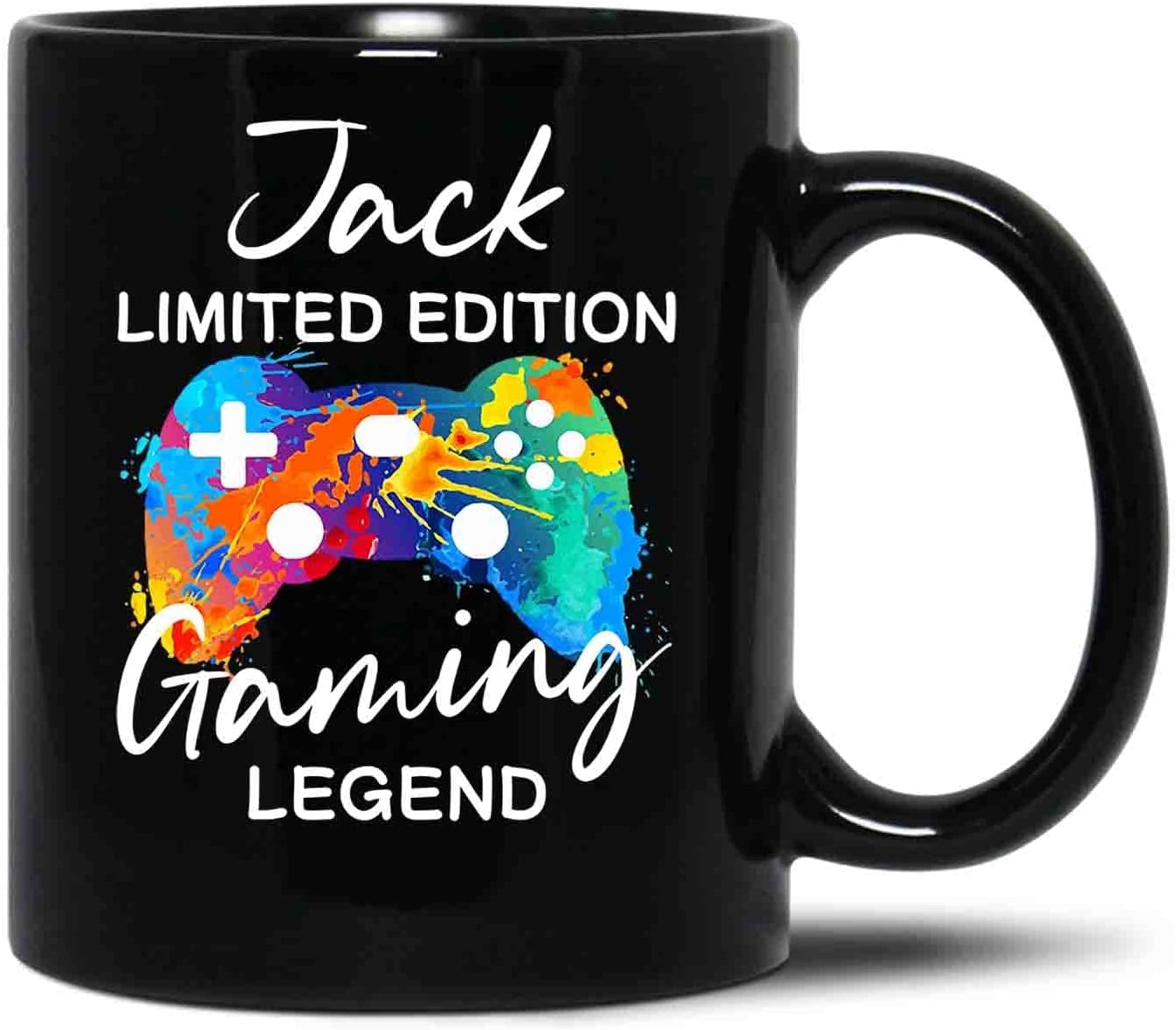 Personalized Gamer Mug - BigTees Exclusive - Level Up Your Coffee Game!